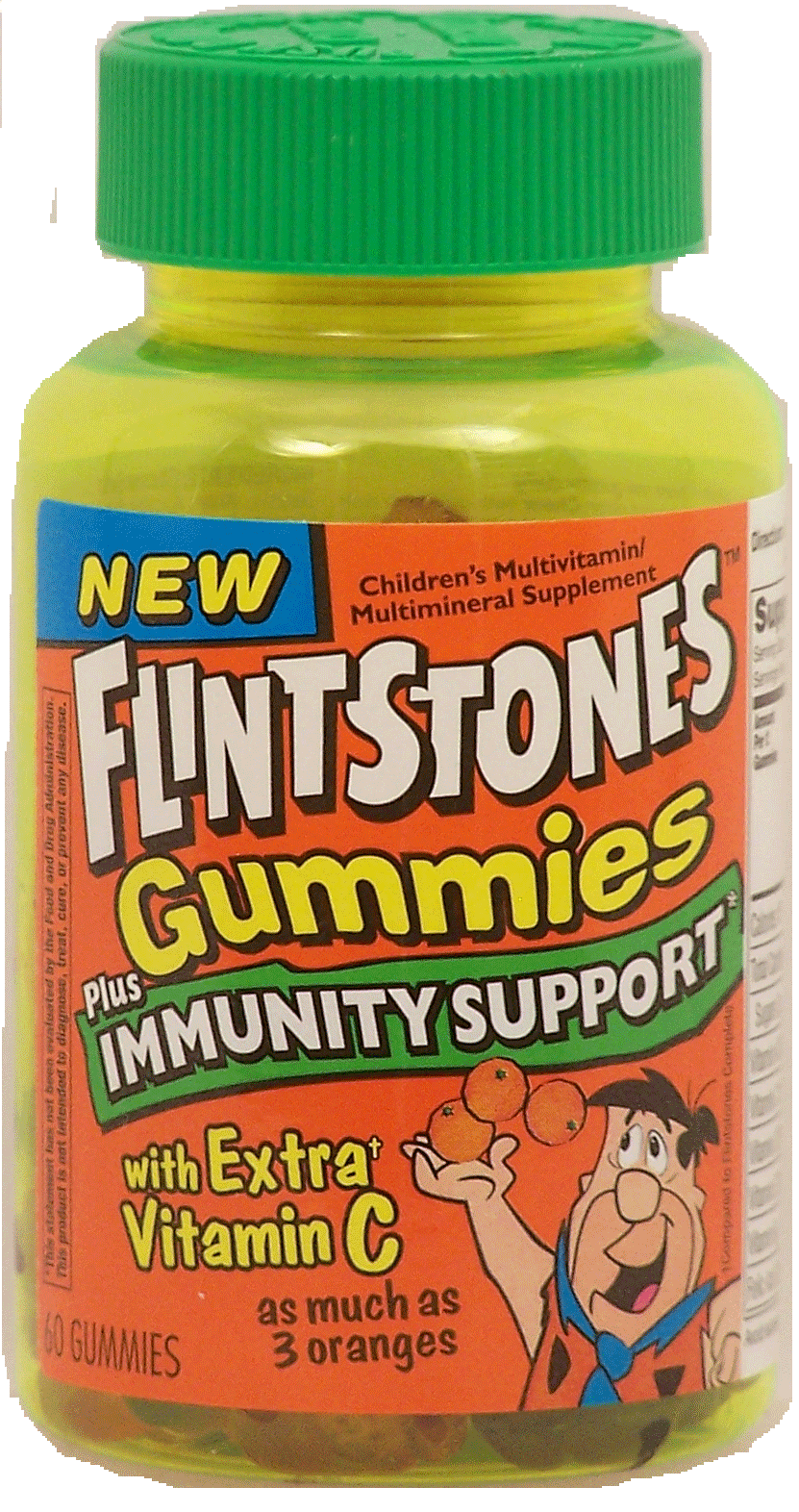 Flintstones&nbsp;Gummies&nbsp;children's multivitamin/ multimineral supplement plus immunity support with extra vitamin c Full-Size Picture